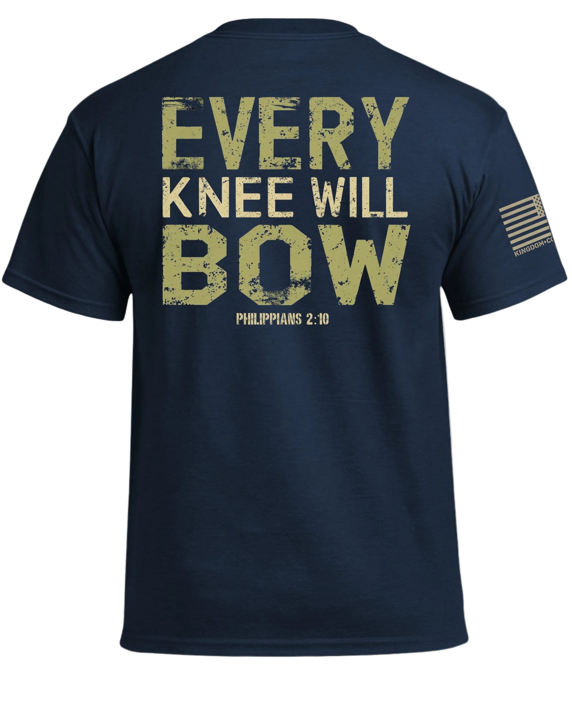 Jedes Knie wird sich beugen Philipper 2:10 T-Shirt