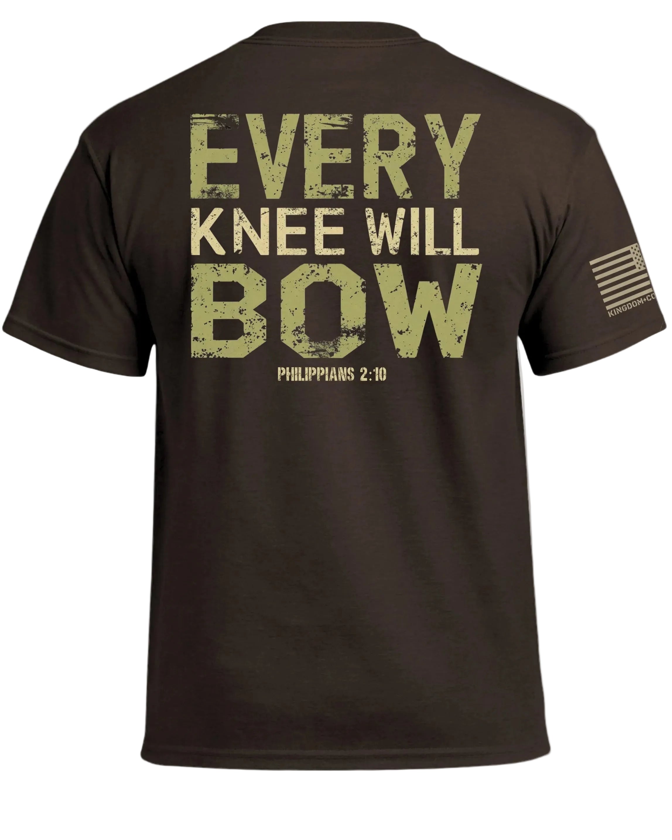 Jedes Knie wird sich beugen Philipper 2:10 T-Shirt