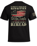 We The People Americanische Flaggen T-Shirt