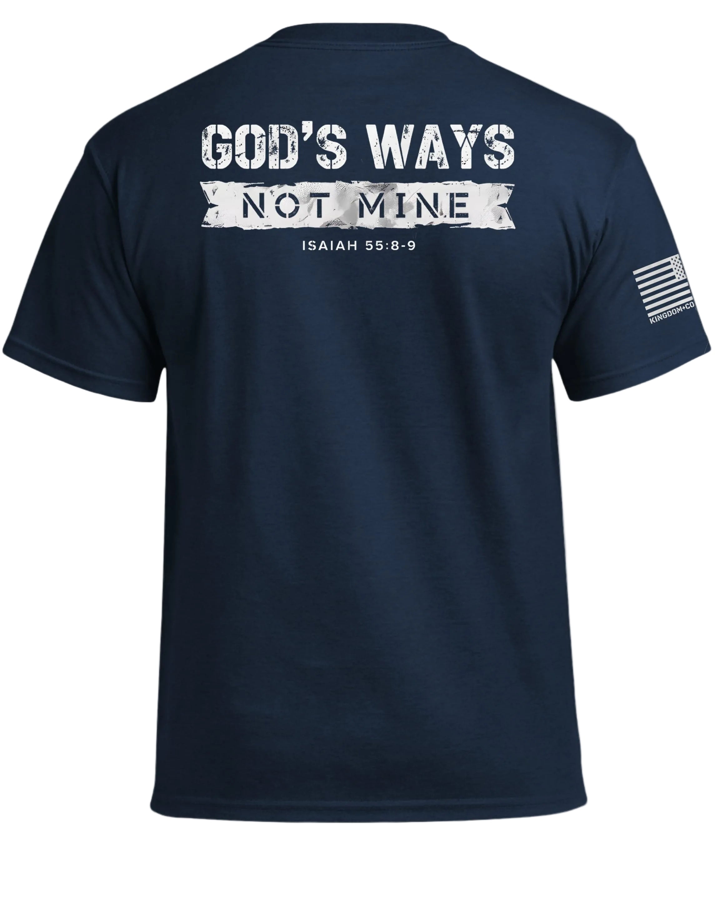 T-shirt « Les voies de Dieu ne sont pas les miennes » (Dos)