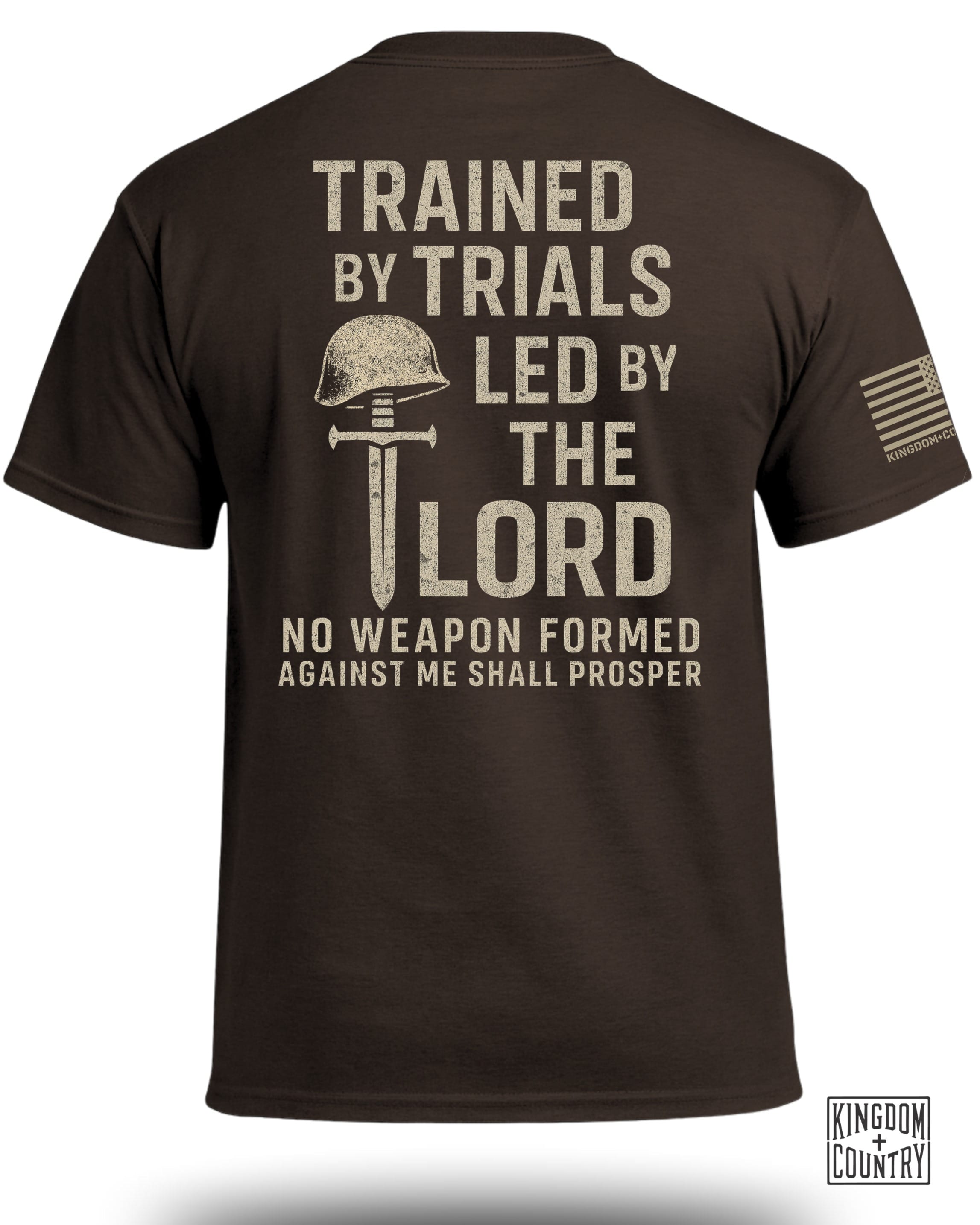 T-shirt Entraîné Par Les Épreuves Guidées Par Le Seigneur