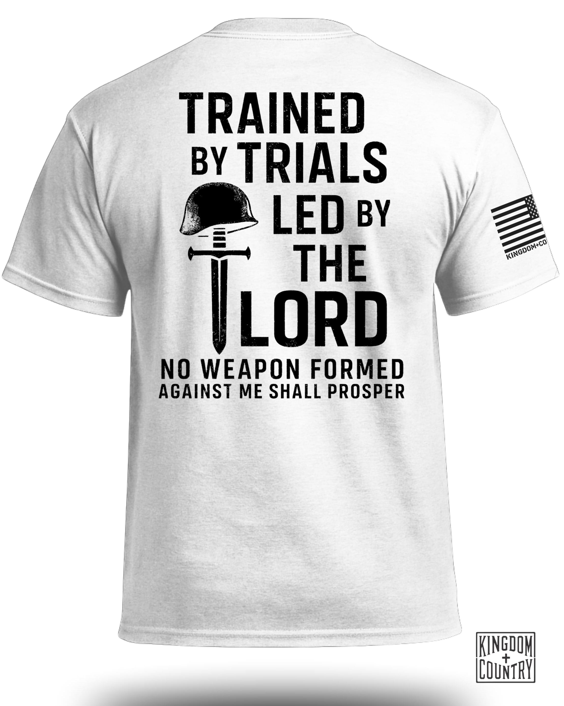 T-shirt Entraîné Par Les Épreuves Guidées Par Le Seigneur