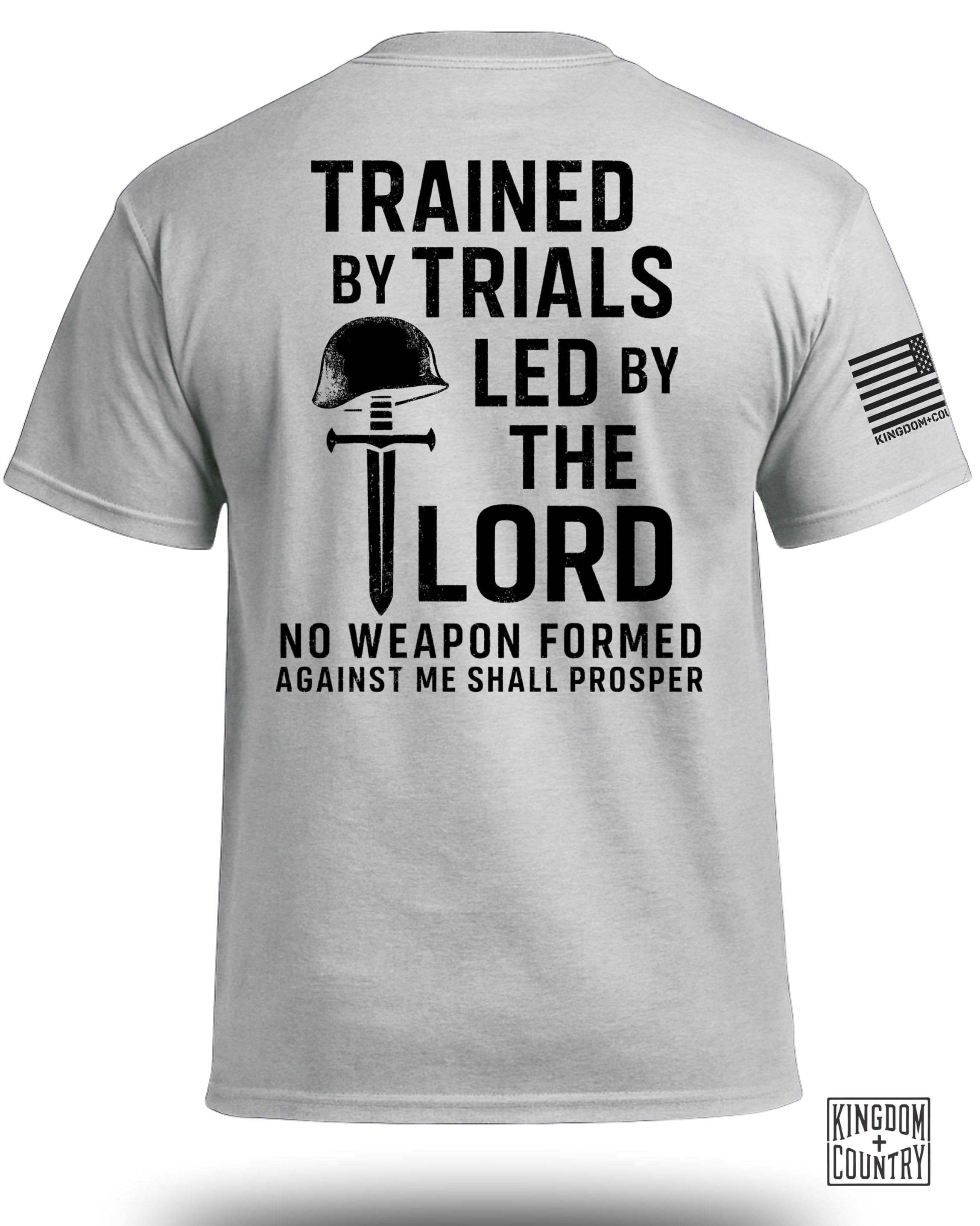 T-shirt Entraîné Par Les Épreuves Guidées Par Le Seigneur