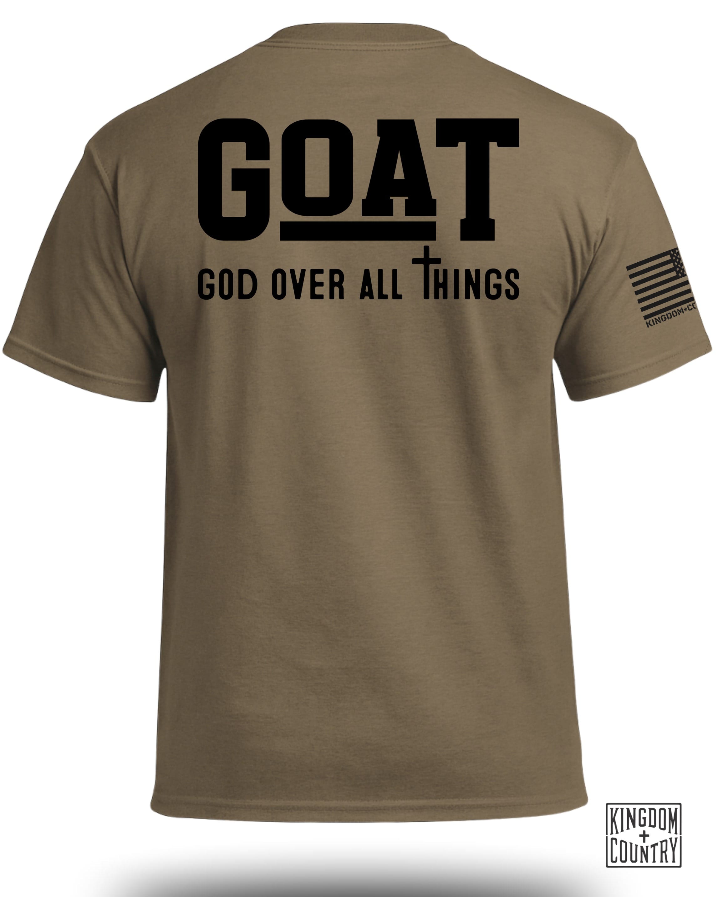 GOAT Gott über allen Dingen T-Shirt