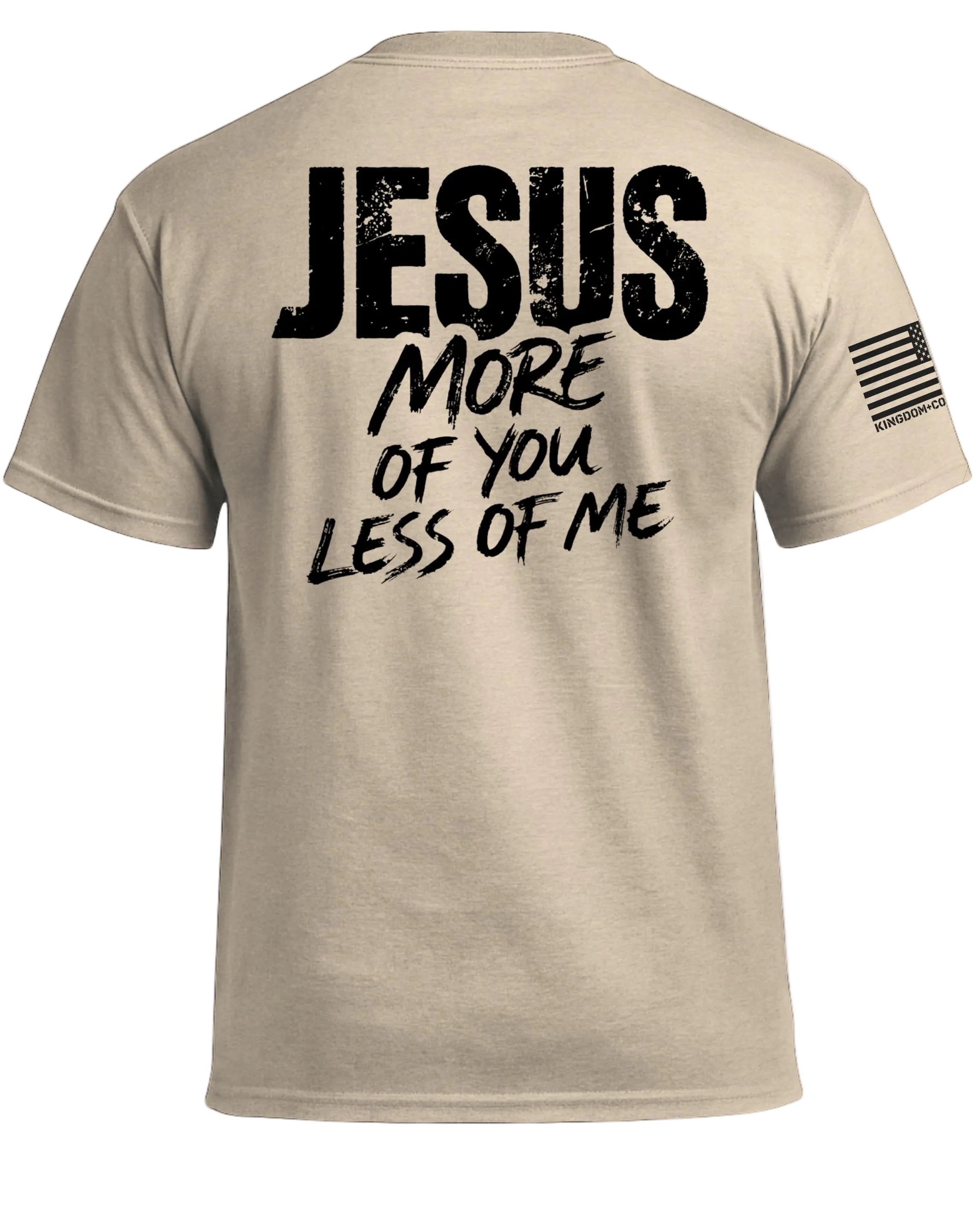 JÉSUS Plus de Toi Moins de Moi T-Shirt