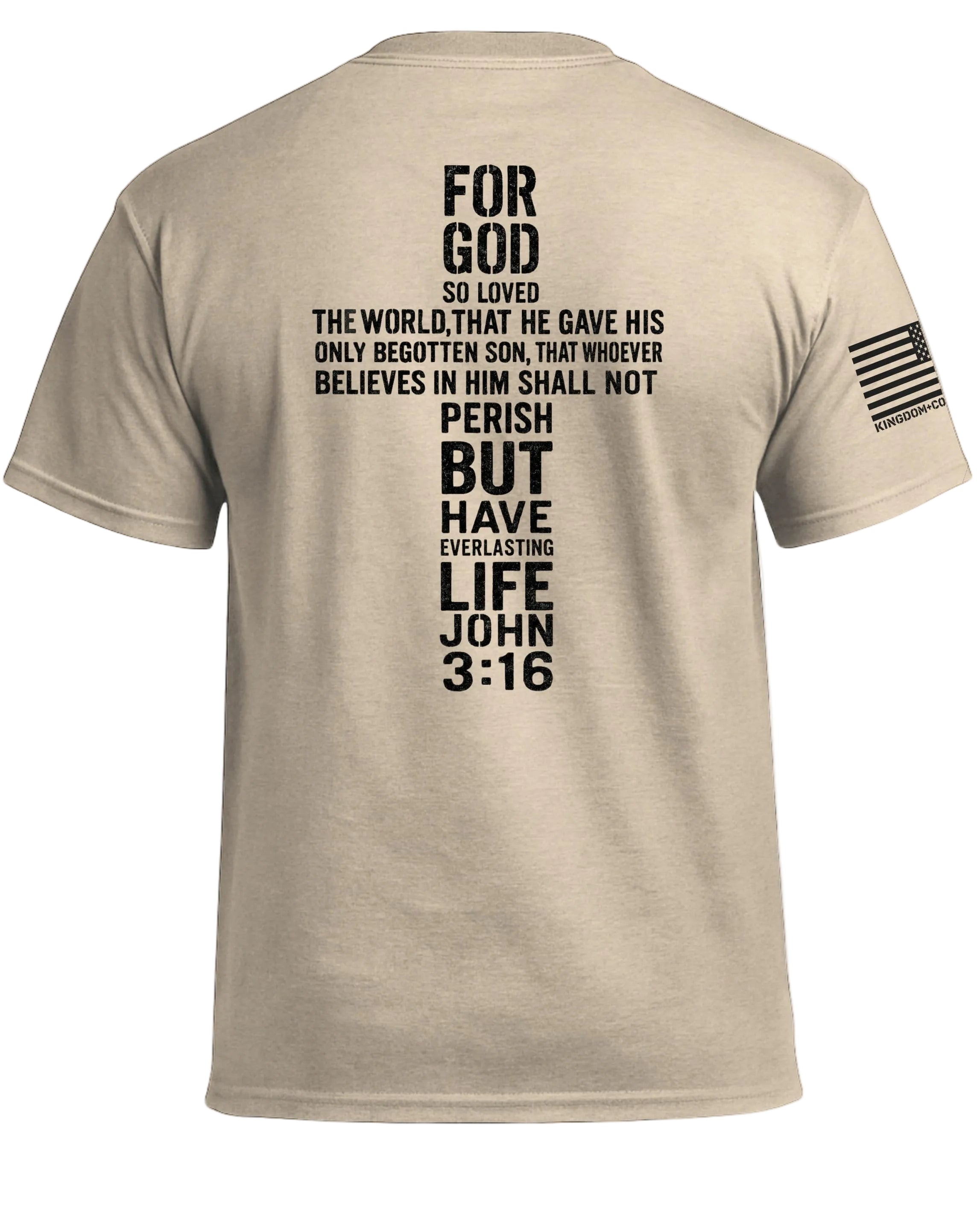 Also hat Gott die Welt geliebt Johannes 3,16 T-Shirt