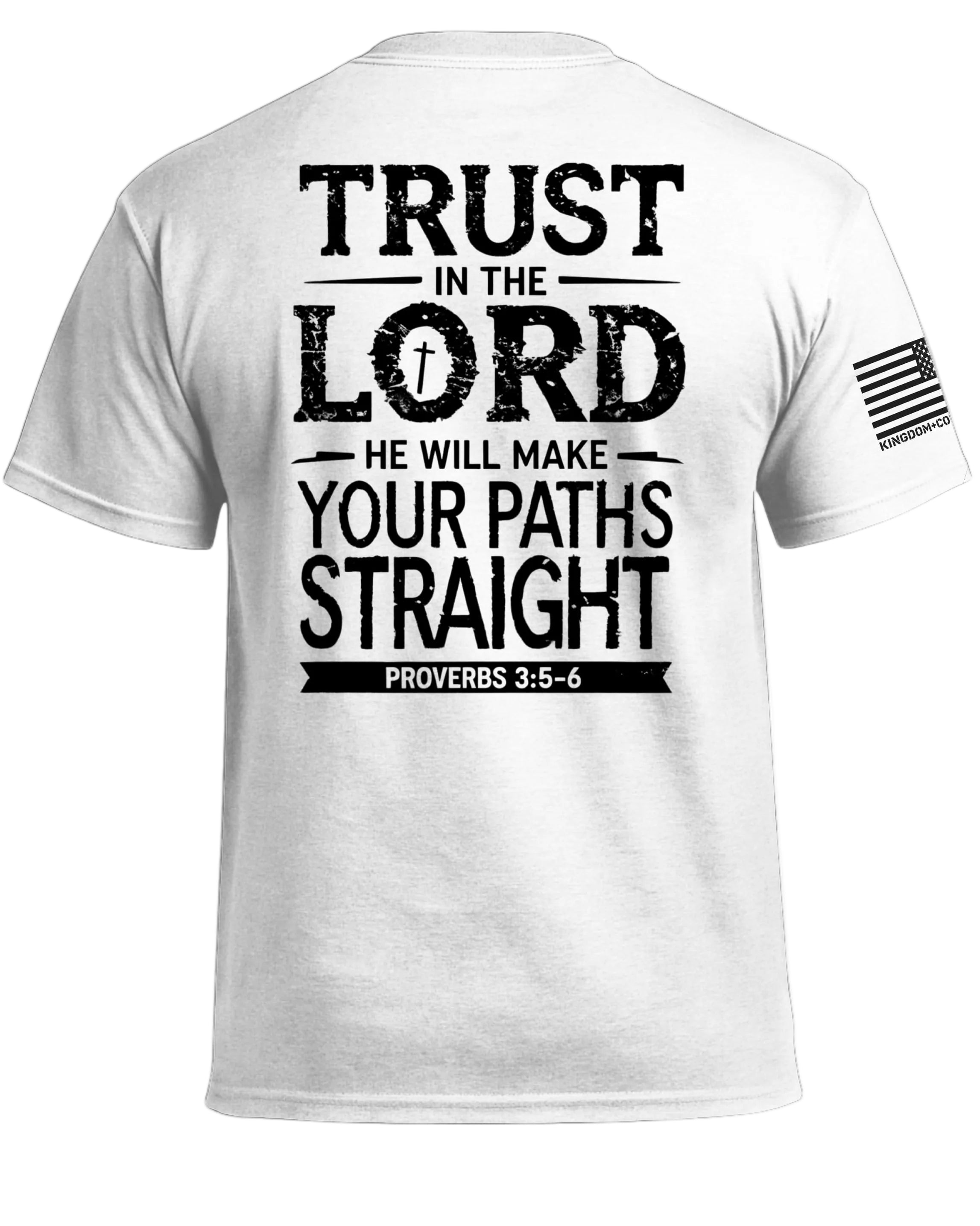 T-shirt Fais Confiance au Seigneur Proverbes 3:5-6