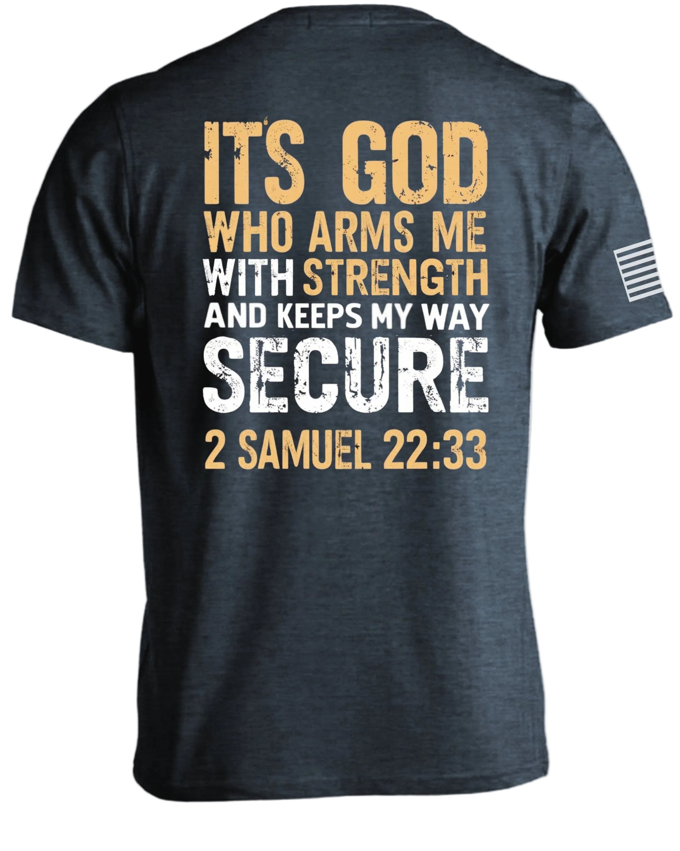 T-shirt C'est Dieu Qui m'Arme