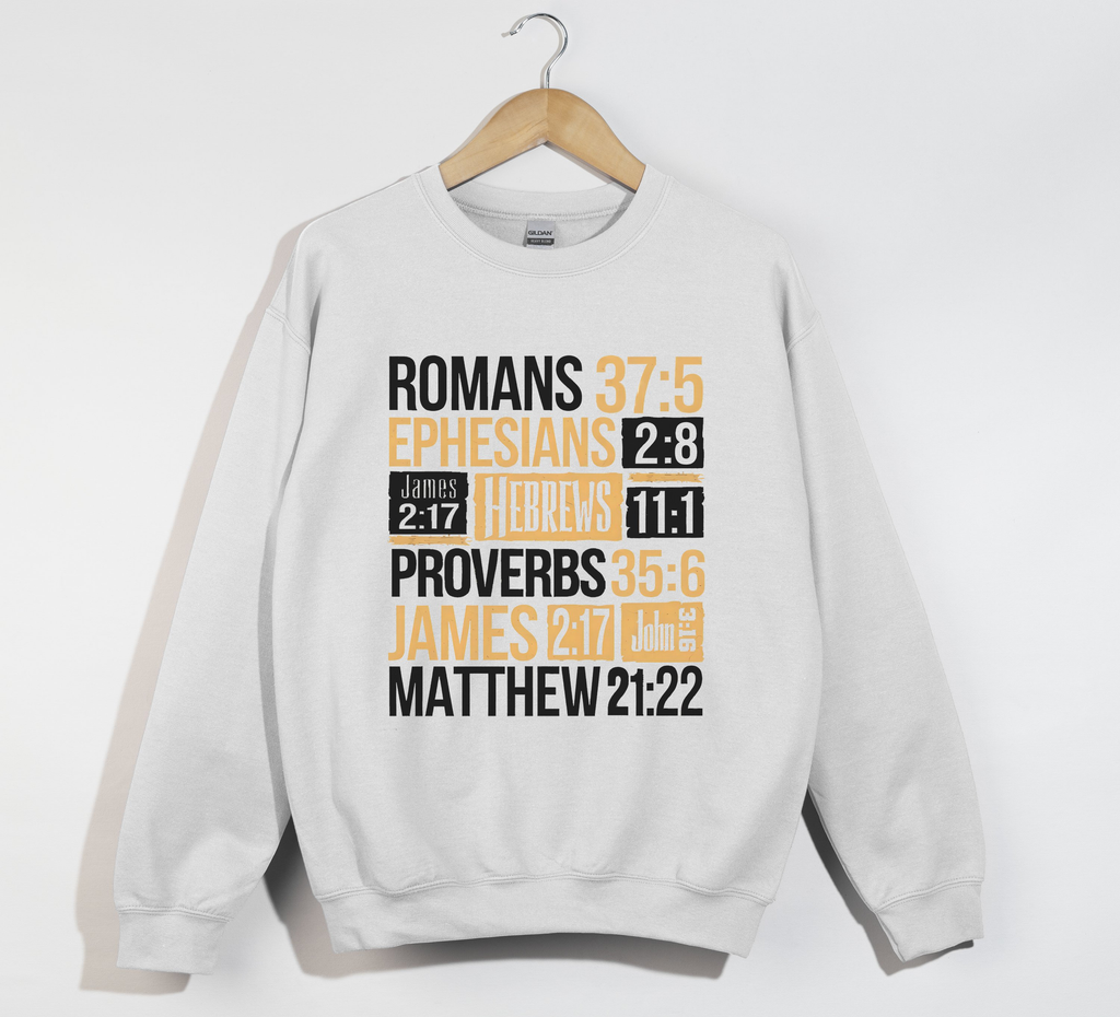 Bible Faith Verses - Christian Sweatshirt