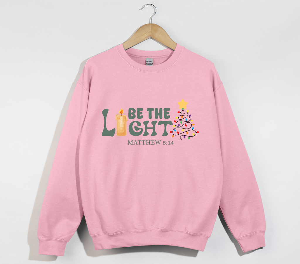 Be The Light - Christmas Sweatshirt