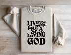 Living Proof Of A Loving God - Sweatshirt