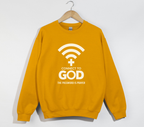 Connect To God, The Password Is Prayer - Christian Sweatshirt
