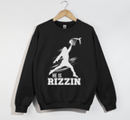 He Is Rizzin' Funny Jesus Meme Sweatshirt