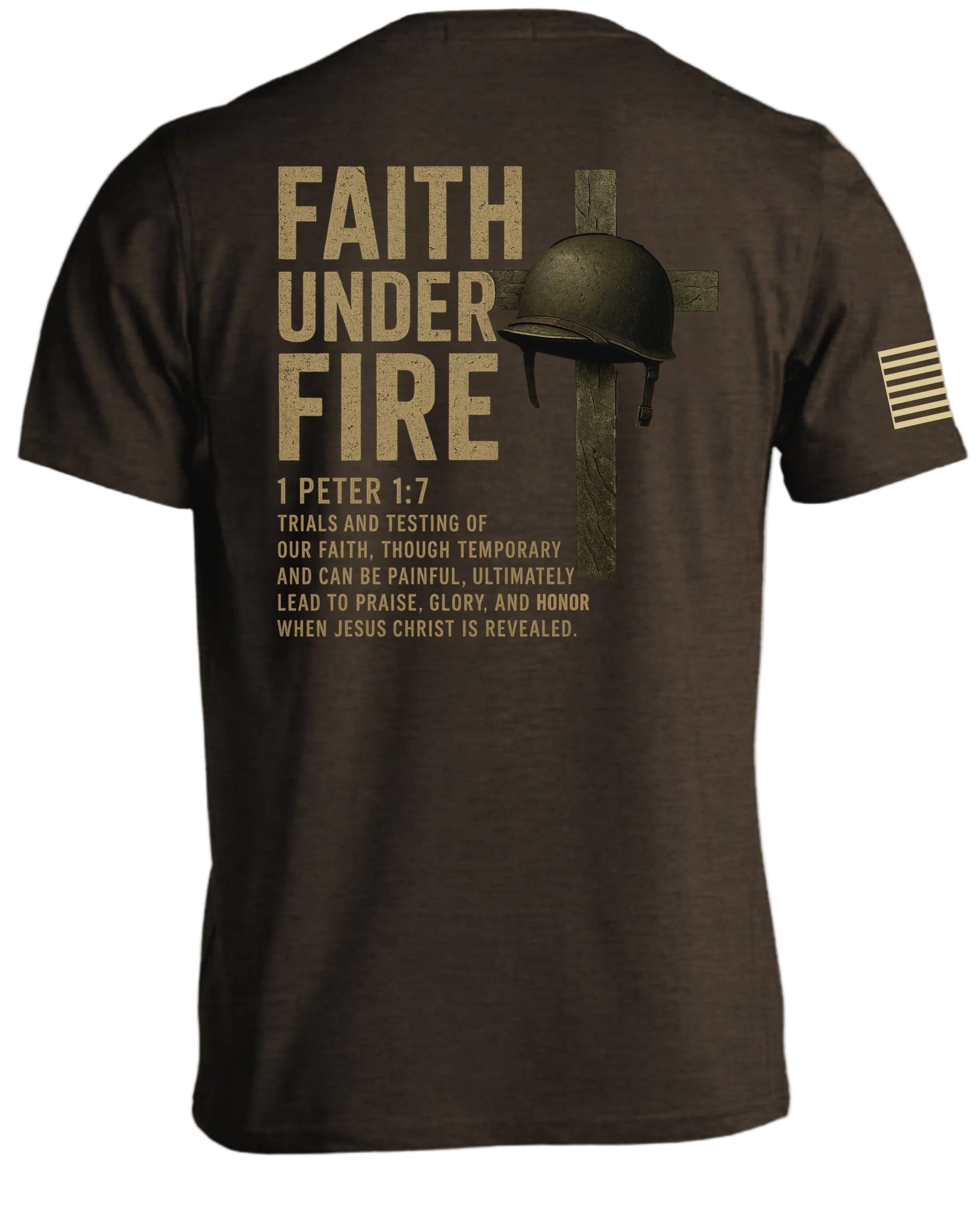 T-shirt La foi à l'épreuve du feu