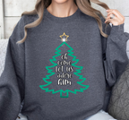 Oh Come Let Us Adore Him - Christmas Sweatshirt