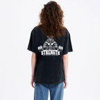 God-Given Strength Christian Washed T-Shirt