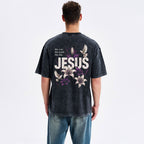 The Way The Truth The Life Christian Washed T-Shirt