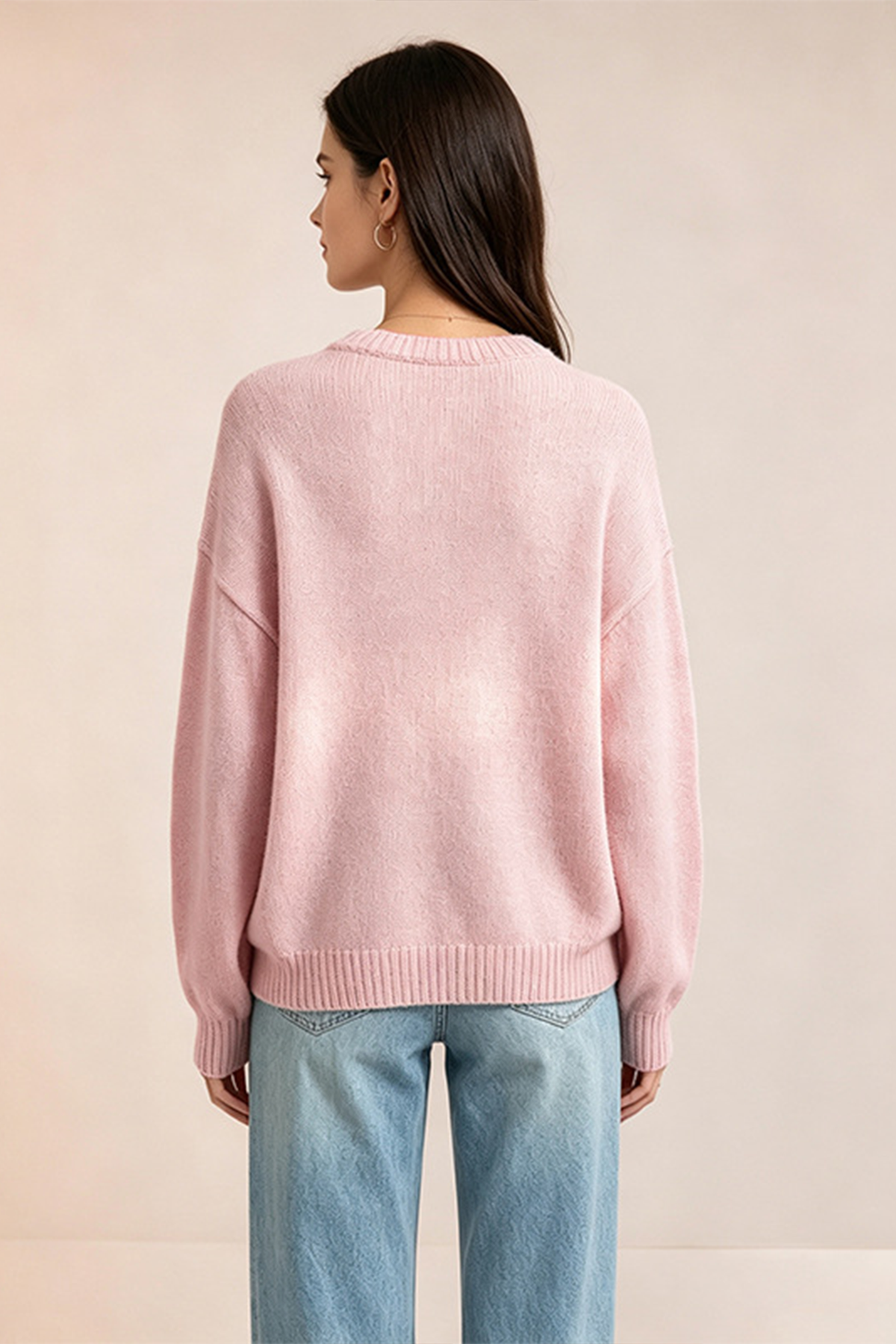 Women’s Love Heart Knit Sweater