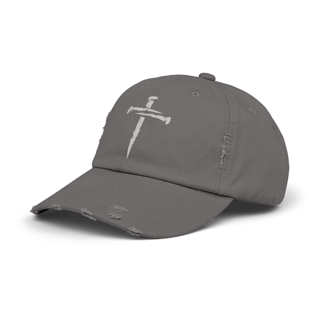 Cross Nails Distressed Cap