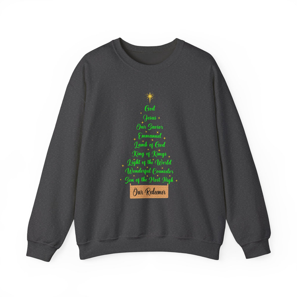 Jesus Names Our Redeemer - Christmas Sweatshirt