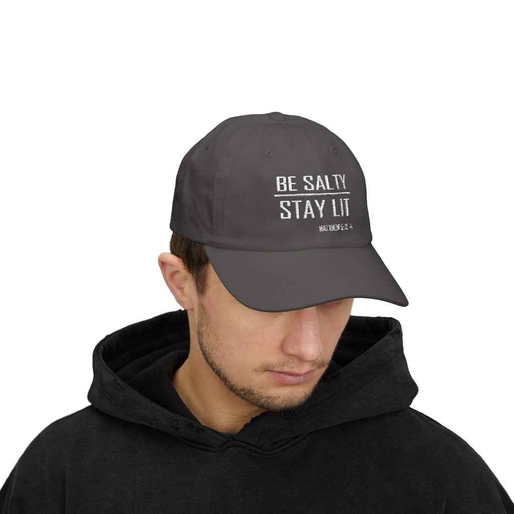 Be Salty - Stay Lit Six Panel Unisex Snapback Ballcap