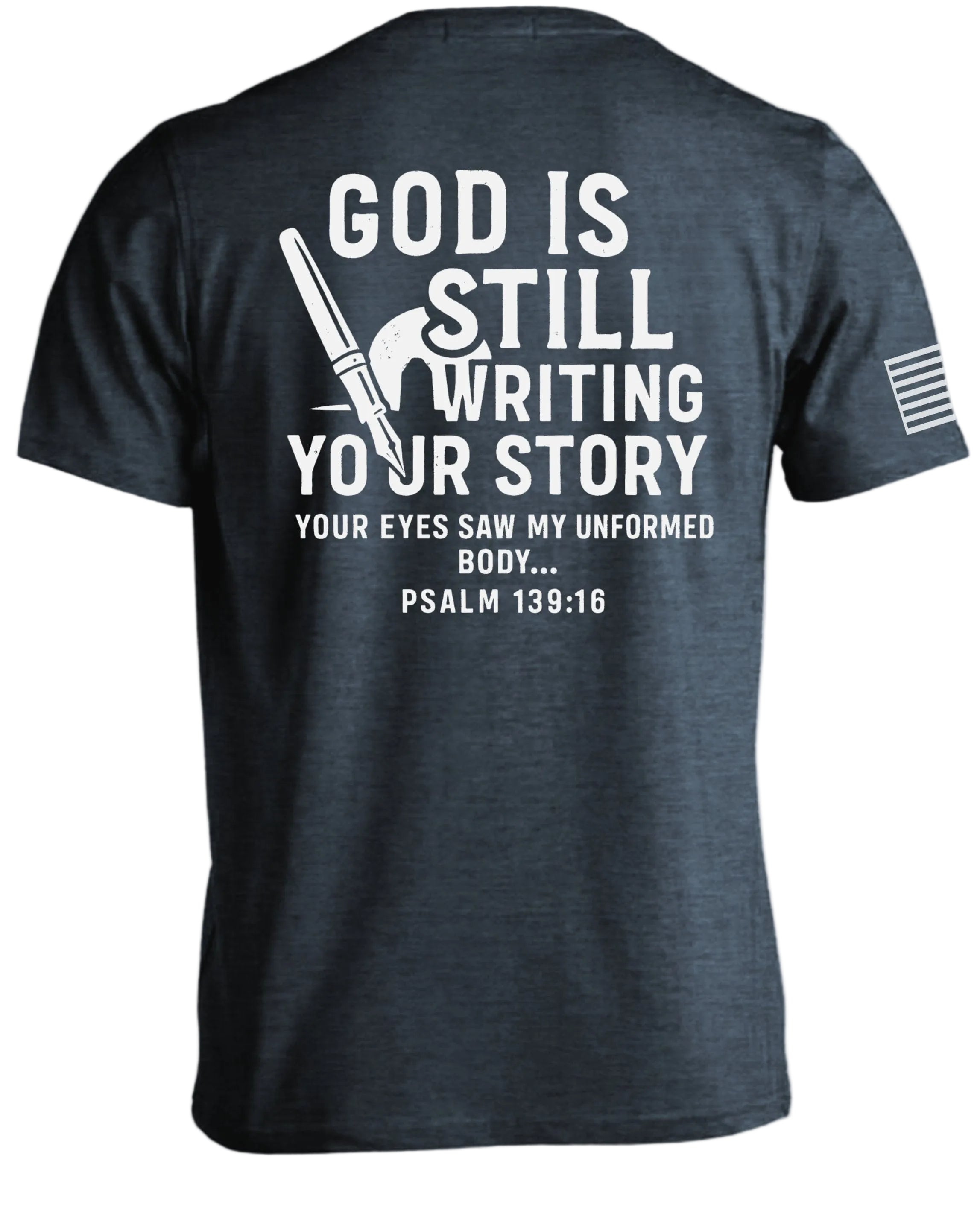 T-shirt Dieu écrit toujours ton histoire
