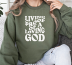 Living Proof Of A Loving God - Sweatshirt