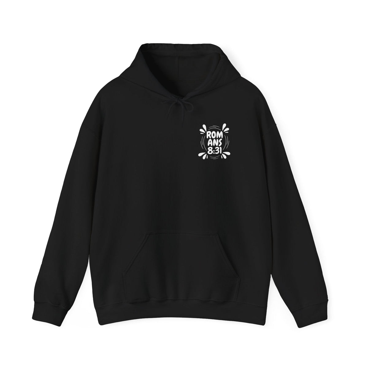 If God Is For Us, Who Can Be Against Us - Front And Back Printed Hoodie