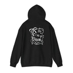 He Is Risen - Easter Hoodie Back and Front Print