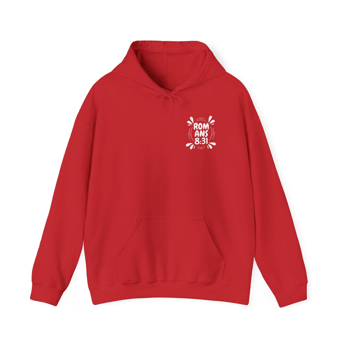 If God Is For Us, Who Can Be Against Us - Front And Back Printed Hoodie