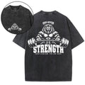 God-Given Strength Christian Washed T-Shirt