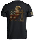 T-shirt Aigle patriotique Ésaïe 40:31