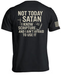 Nicht heute Satan T-Shirt