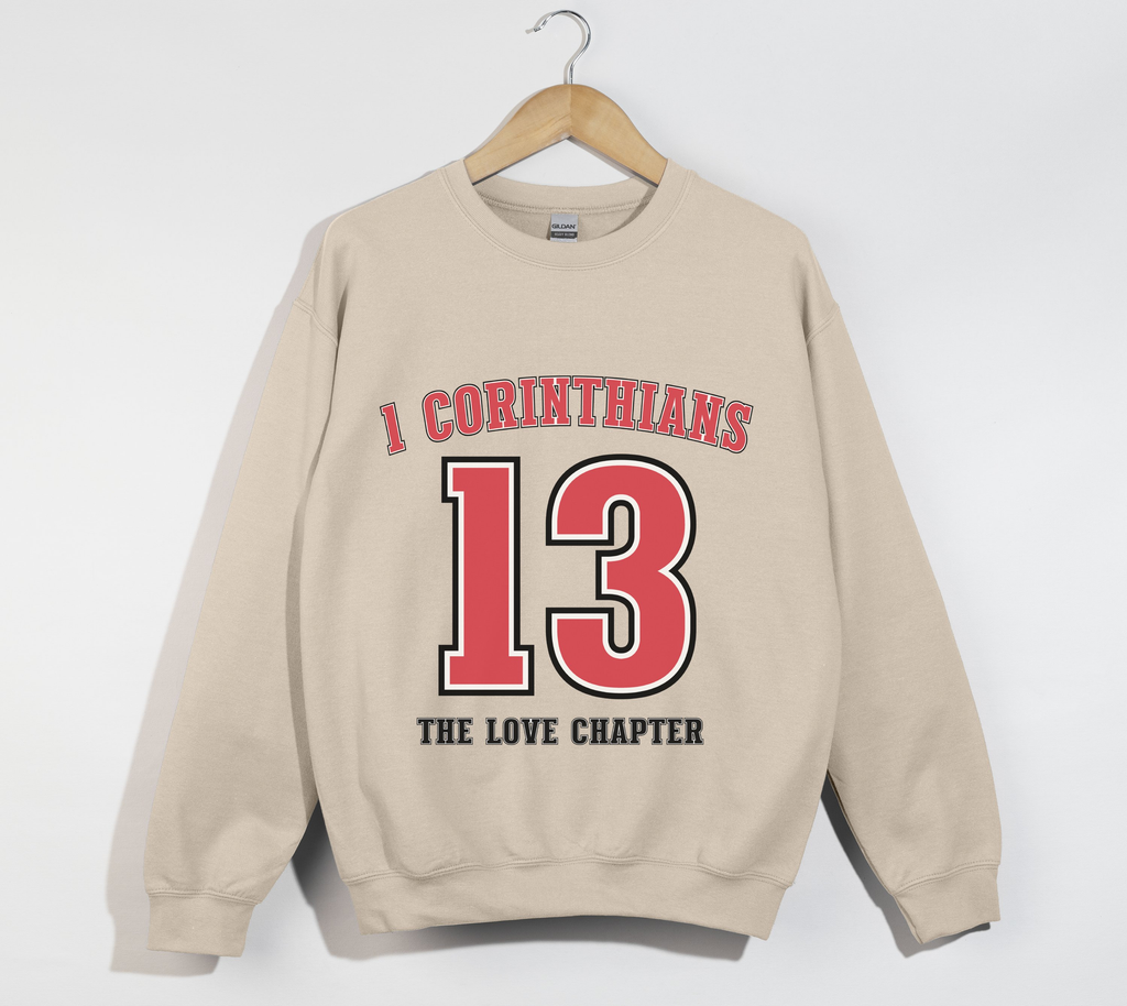 1 Corinthians 13 Inspired Sweatshirt - Love in Every Stitch