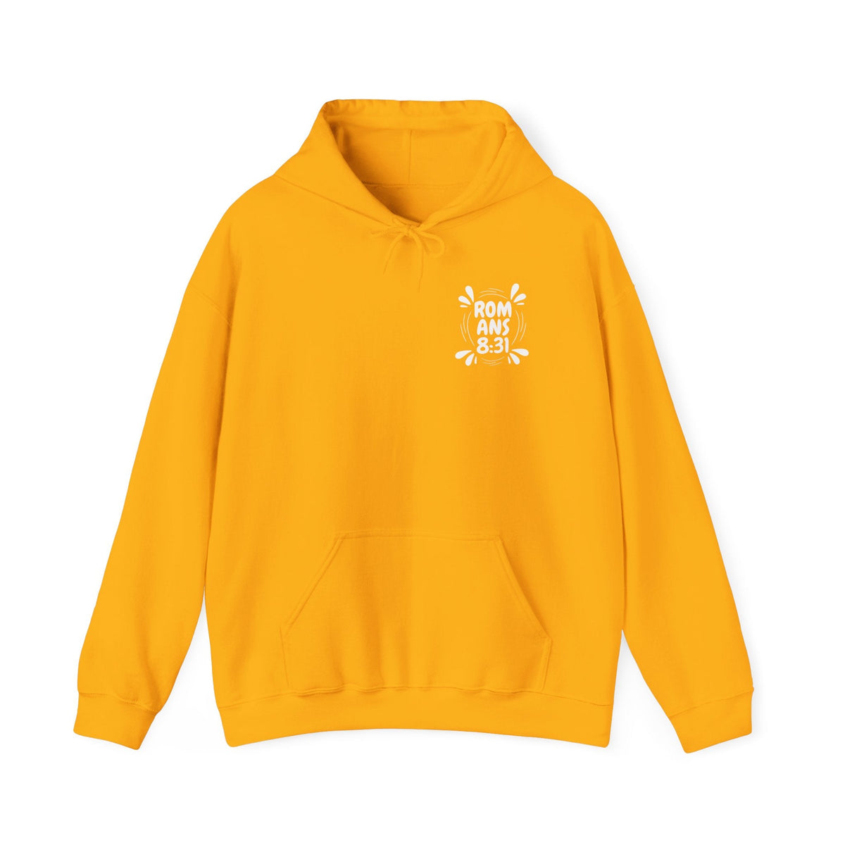 If God Is For Us, Who Can Be Against Us - Front And Back Printed Hoodie