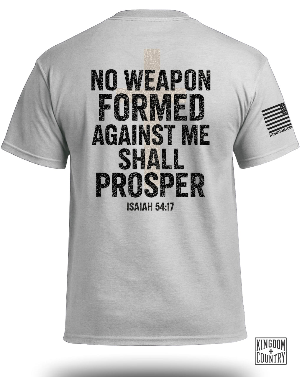 T-Shirt: Keine Waffe, die gegen mich geschmiedet wird, wird Erfolg haben