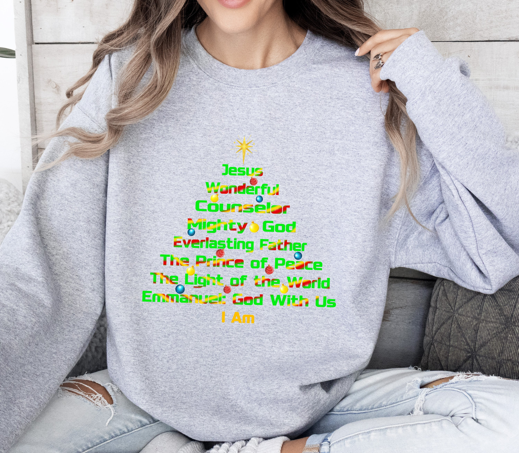 Wonderful Counselor The Prince of Peace - Christmas Sweatshirt