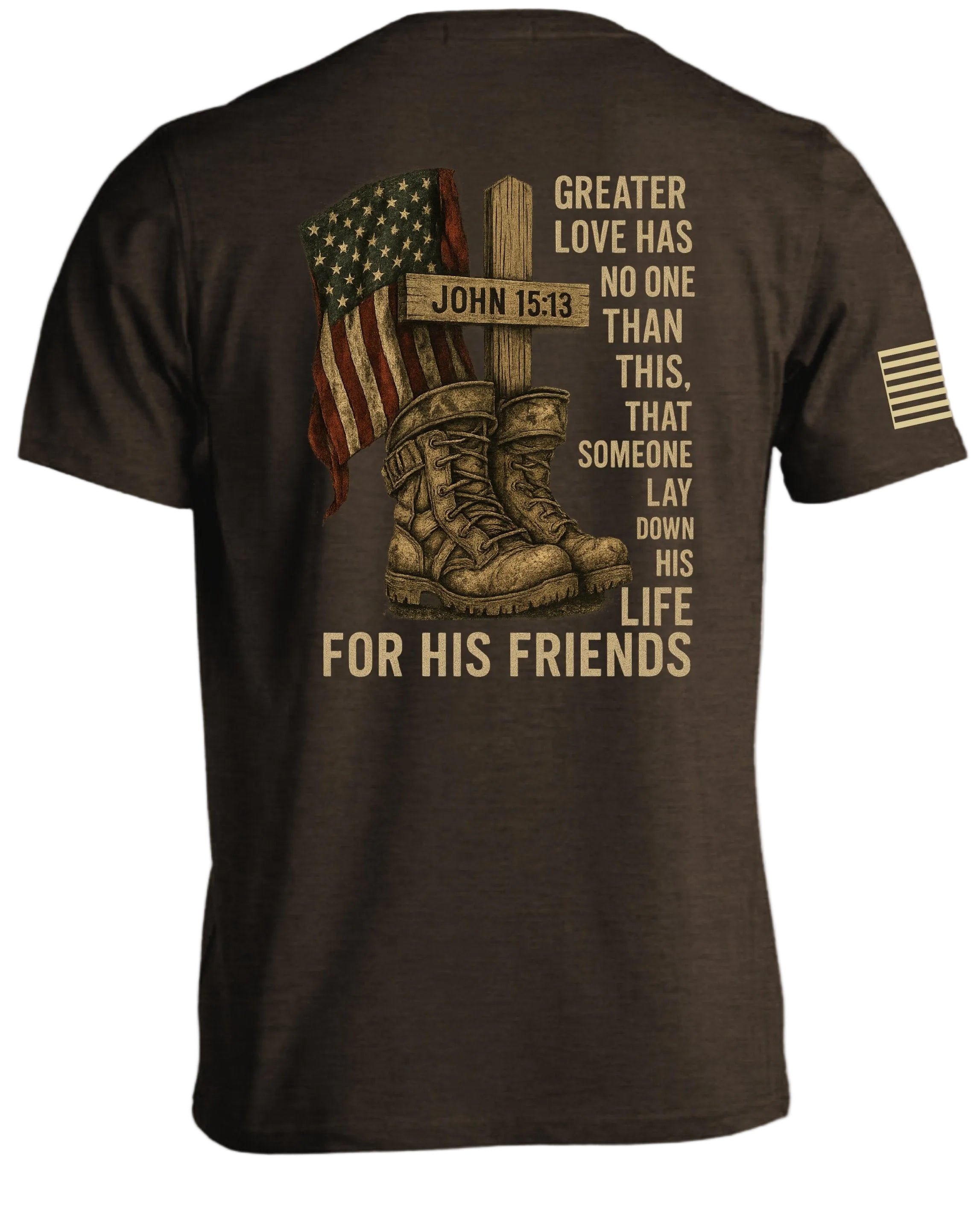 T-shirt patriotique Jean 15:13