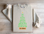 Jesus Names Our Redeemer - Christmas Sweatshirt