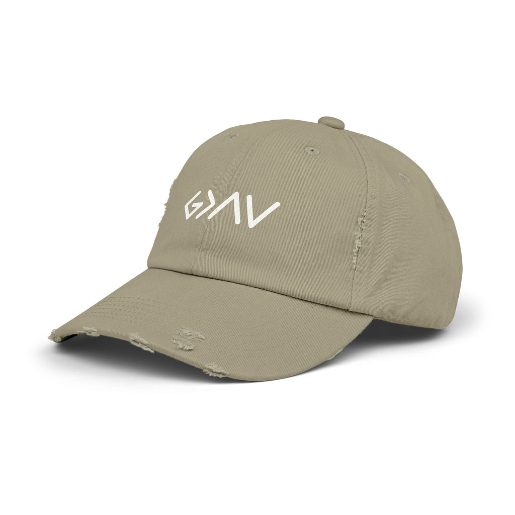 Distressed Cap - God is Greater than the Highs and the Lows