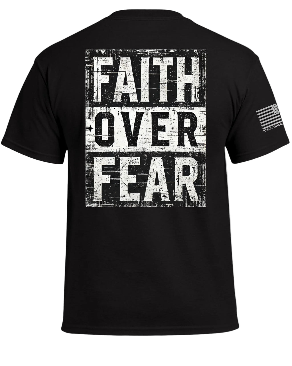 T-shirt La foi plutôt que la peur