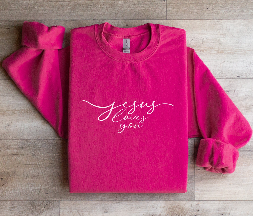 Jesus Loves You - Sweatshirt