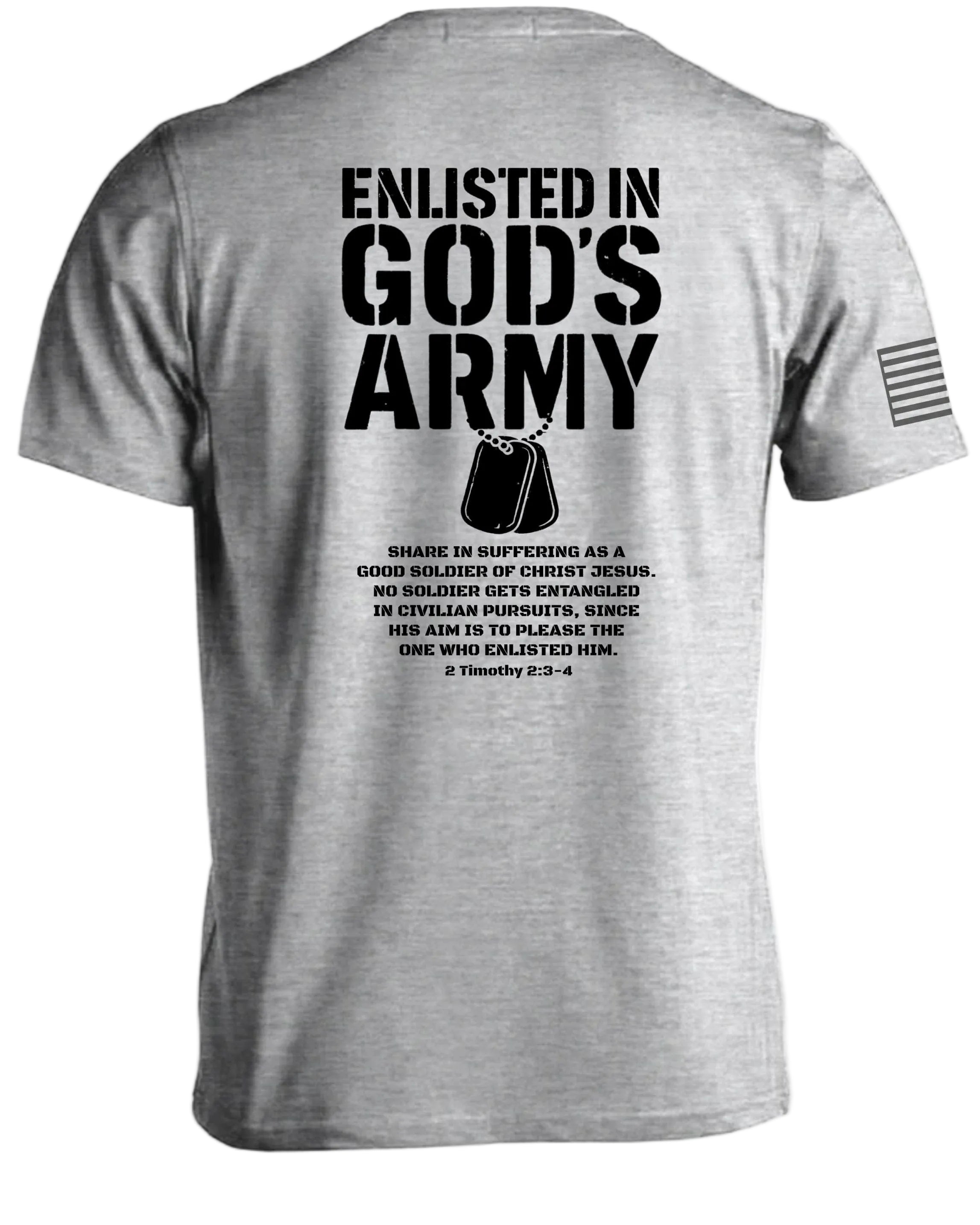 In Gottes Armee eingezogen T-Shirt