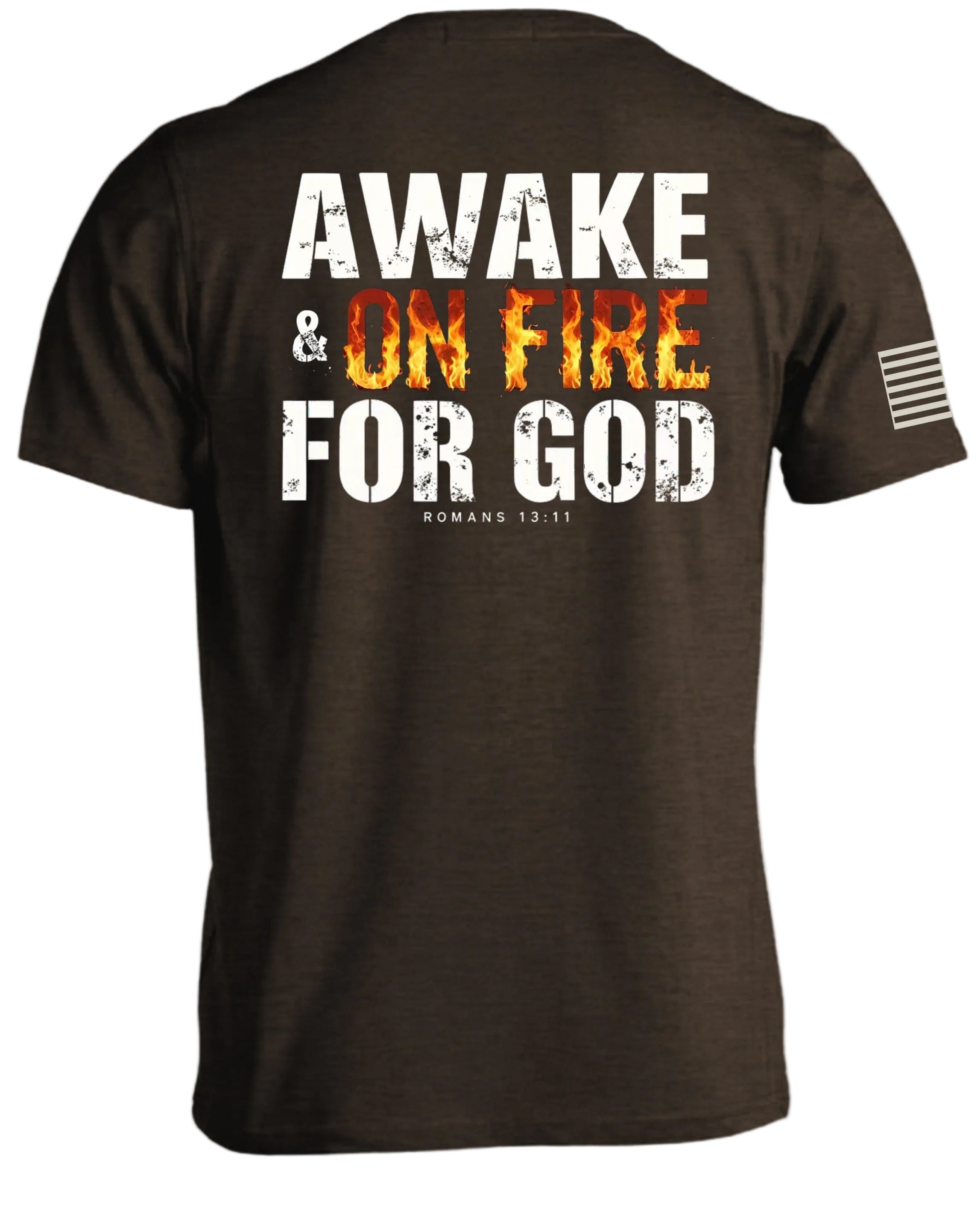T-shirt Éveillé et Enflammé pour DIEU