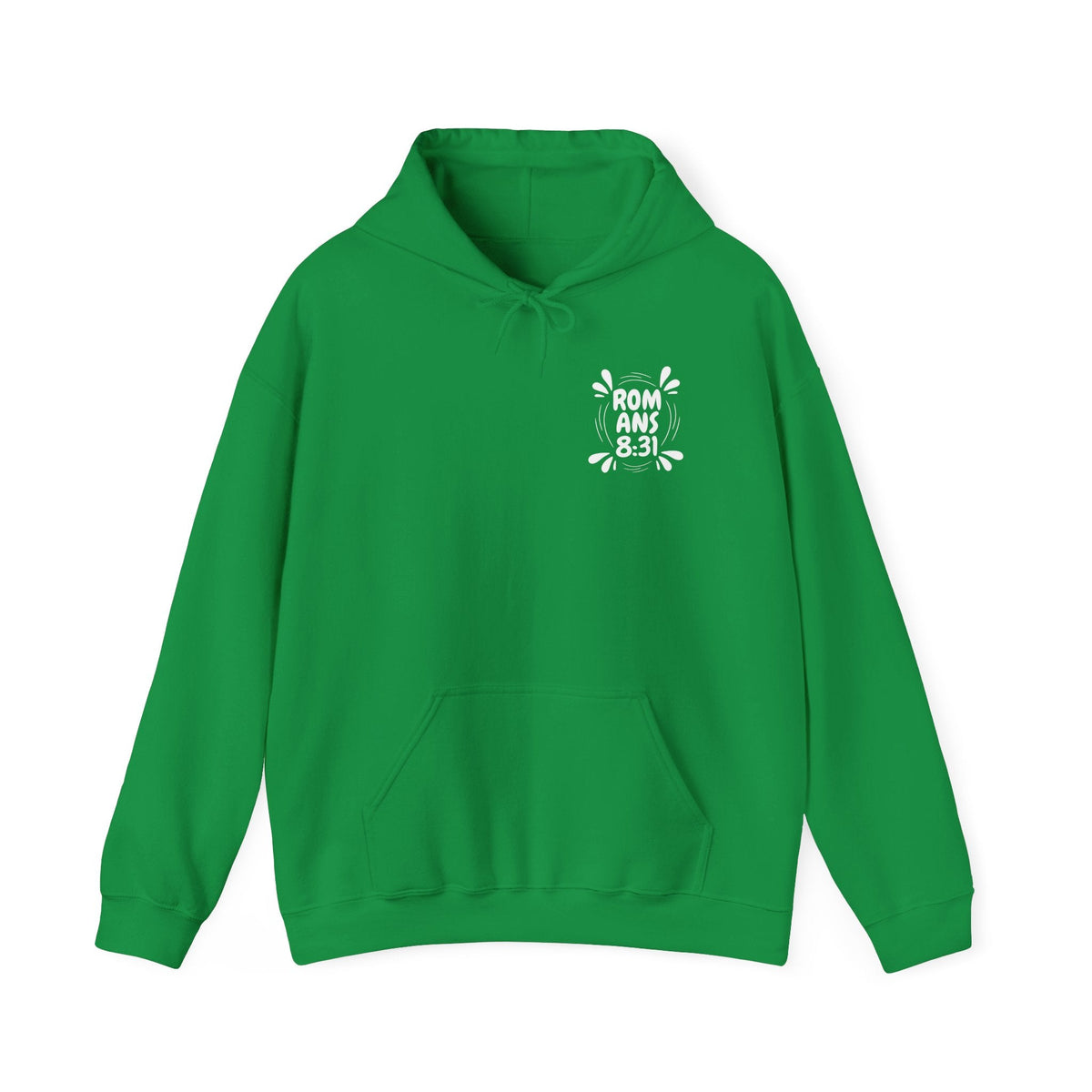 If God Is For Us, Who Can Be Against Us - Front And Back Printed Hoodie