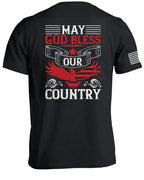 T-shirt Que Dieu bénisse notre pays