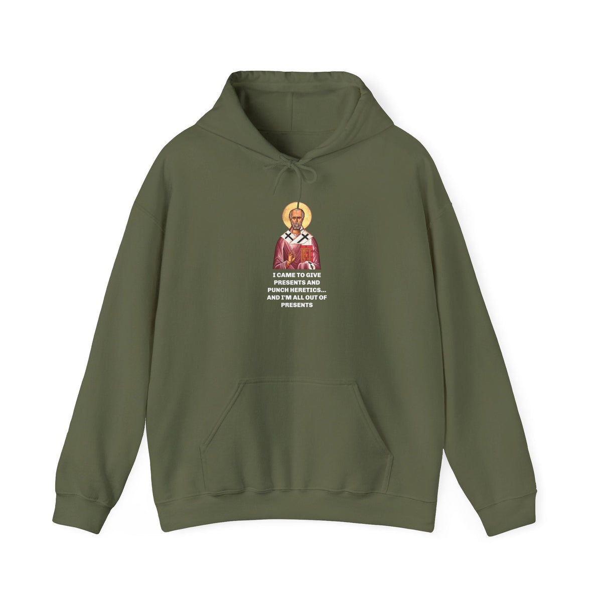 Saint Nicholas Funny Meme Unisex Hoodie