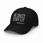 Be Salty - Stay Lit Six Panel Unisex Snapback Ballcap