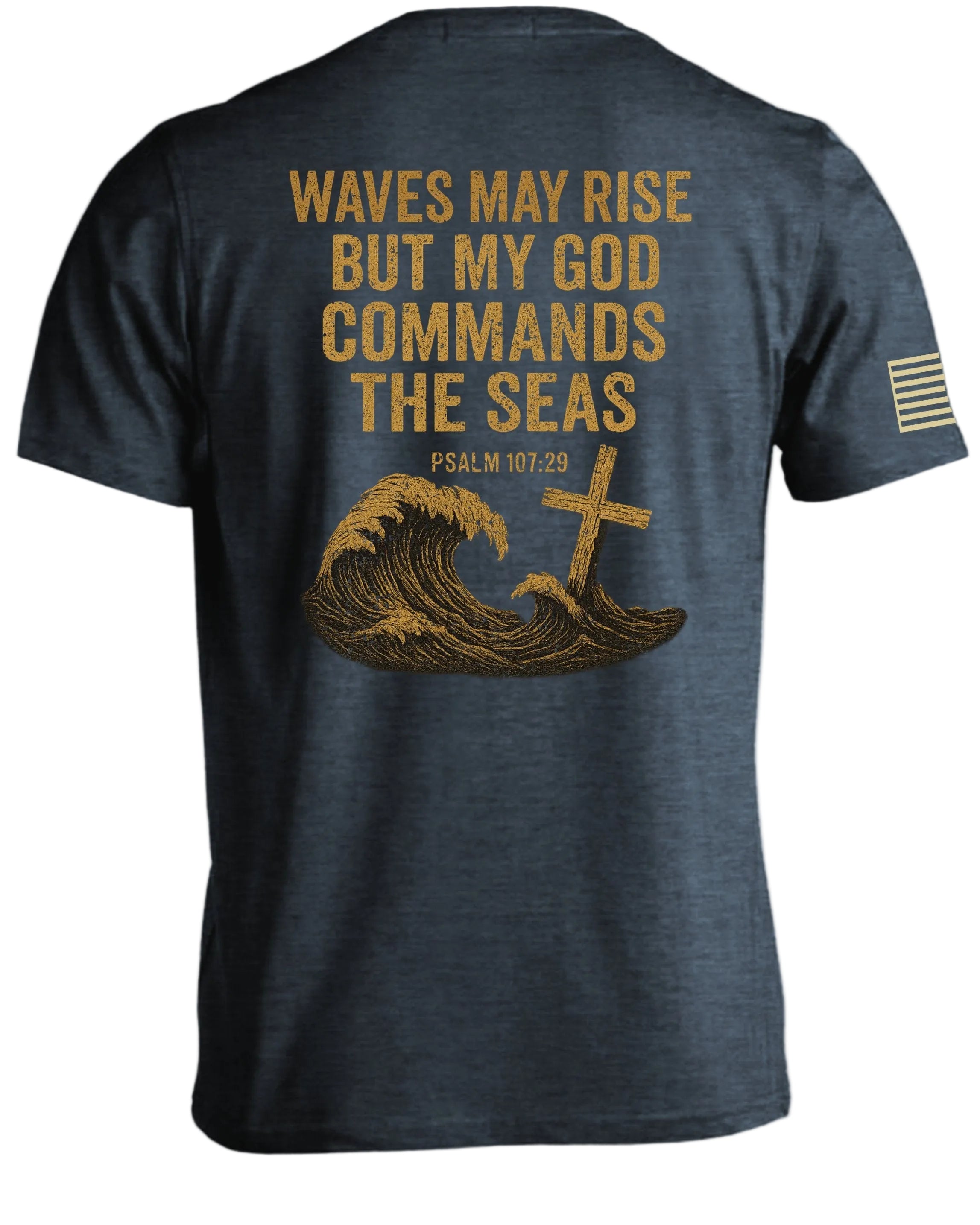 T-shirt Dieu commande la mer