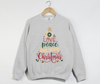 Joy Love Peace Believe Christmas - Sweatshirt